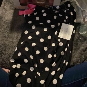 Polka dot pj pants